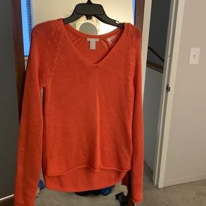 Coral Knitted Sweater